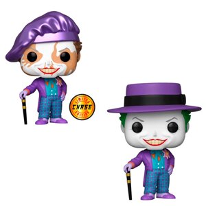 Ігрова фігурка FUNKO POP! серії "Batman 1989" - JOKER WITH HAT WITH CHASE