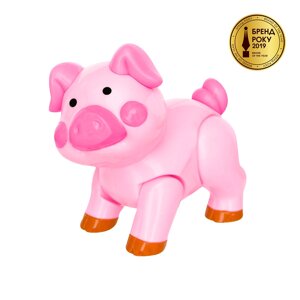 Іграшка серії "Домашні тварини" - свиня (звук брязкальця)