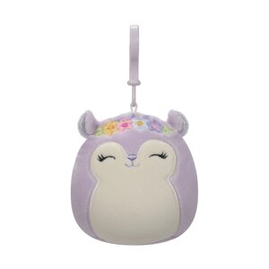 М'яка іграшка на кліпсі SQUISHMALLOWS - БІЛКА СІДНІ (9 cm)