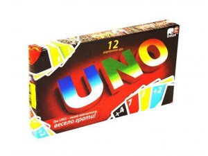 Гра мала наст. "UNO" укр.(12) Danko Toys