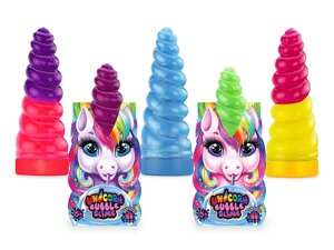 В'язка маса "Unicorn Bubble Slime" рідкий лизун укр (14) Danko Toys