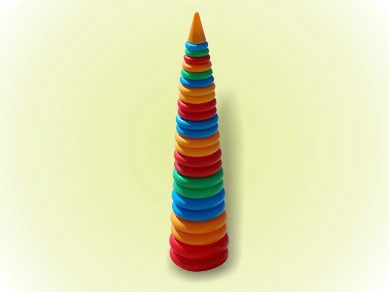 Піраміда "№ 5", Бамсик /4/ від компанії Pavlusha Toys - фото 1