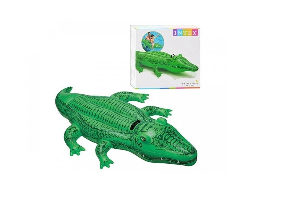Плотик "Крокодил" розміром 168х86см, від 3-х років /12/ від компанії Pavlusha Toys - фото 1