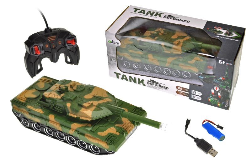 R/K Tank Transformer, Acumulator, в кор. 32,5*13*13 см /36 / від компанії Pavlusha Toys - фото 1