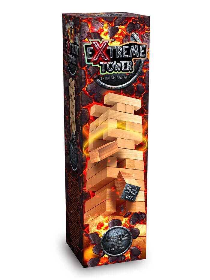 Розвиваюча настільна гра "EXTREME TOWER" укр. (6) від компанії Pavlusha Toys - фото 1