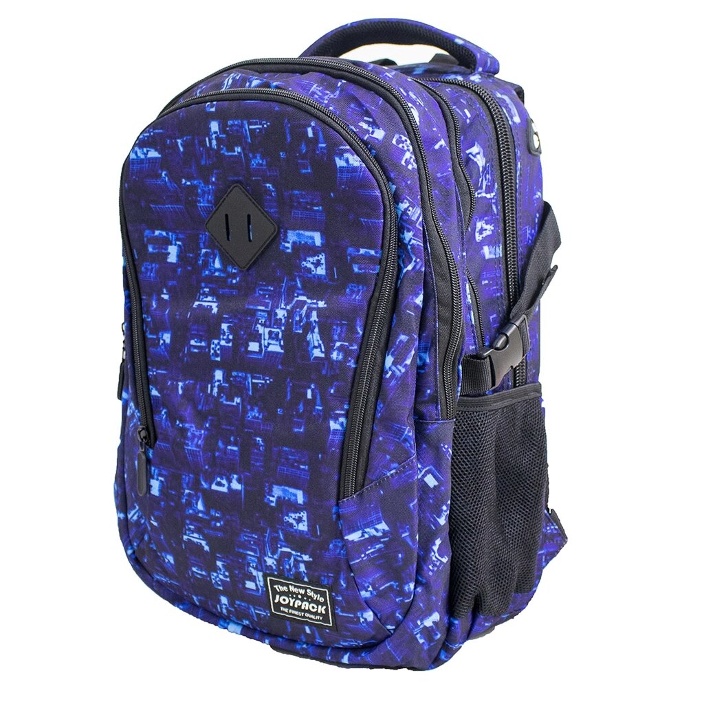 Рюкзак молодий."City"Joypack"44*30*18см,4отд.,ж. спина, орган-р., отд/ноут, отв/навушн., світло/відраж від компанії Pavlusha Toys - фото 1