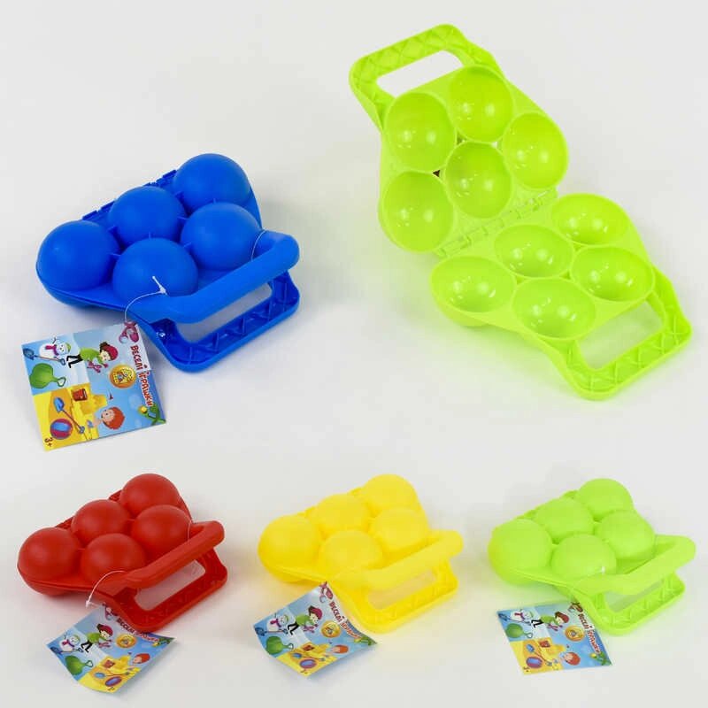 Сніжколеп 4 кольори, "FUN GAME" /80/ від компанії Pavlusha Toys - фото 1