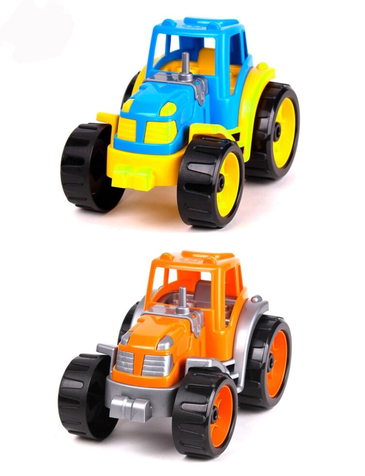 Трактор, 2 кольори, ТехноК 25*16*15см /8/ від компанії Pavlusha Toys - фото 1