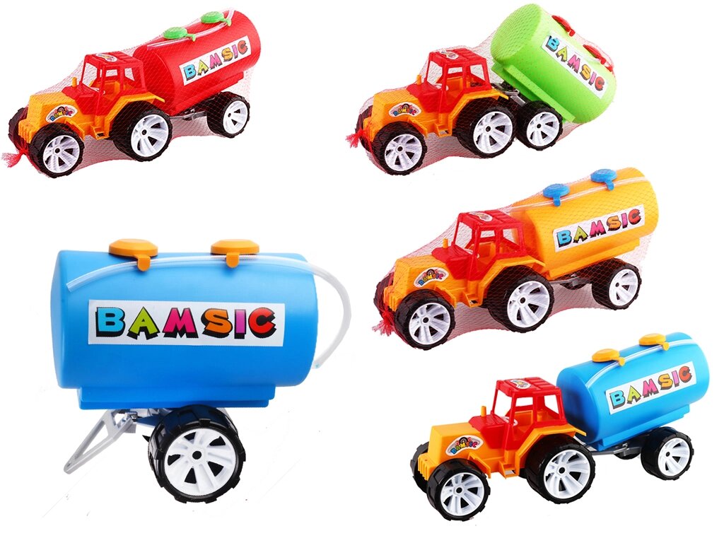 Трактор з бочкою, Бамсик 51*18*24см /4/ від компанії Pavlusha Toys - фото 1