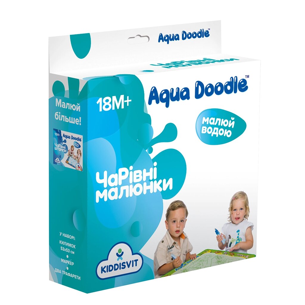 Творчість Aqua Doodle - магічні малюнки води від компанії Pavlusha Toys - фото 1