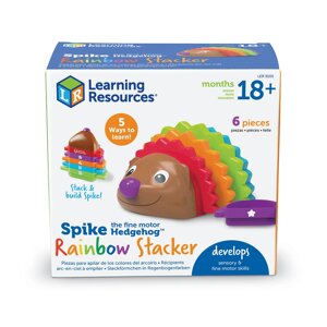 Навчальний ігровий набір learning resources spike the fine motor hedgehog - барвистий їжачок