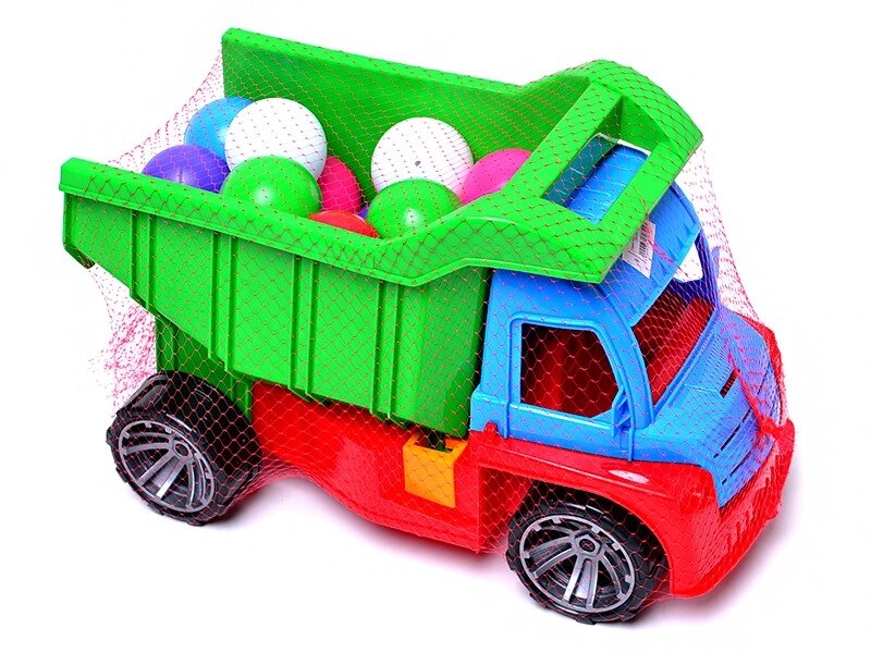Вантажівка Алекс з кульками малими 12 шт, Бамсік 36 * 24 * 17см / 3 / ##от компании## Pavlusha Toys - ##фото## 1
