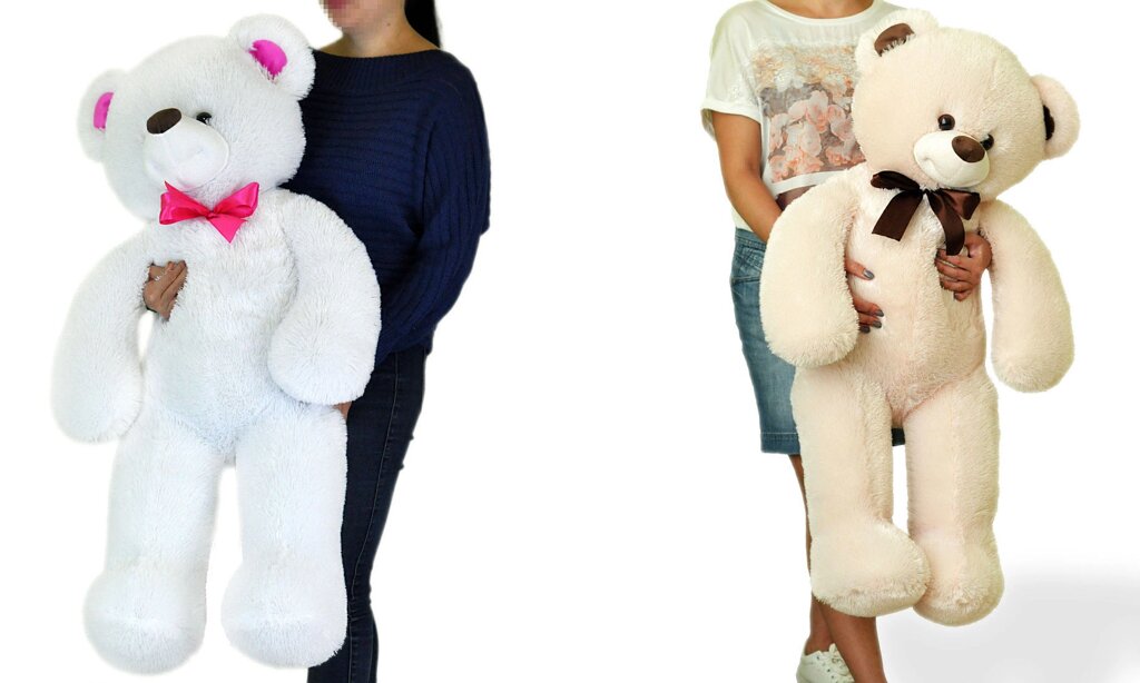Ведмідь Балун 120 см, 2 кольори від компанії Pavlusha Toys - фото 1