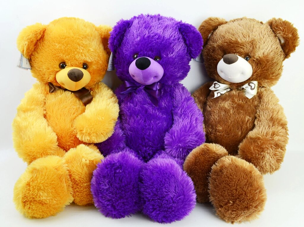 Ведмідь Балун 80см, 3 кольори від компанії Pavlusha Toys - фото 1