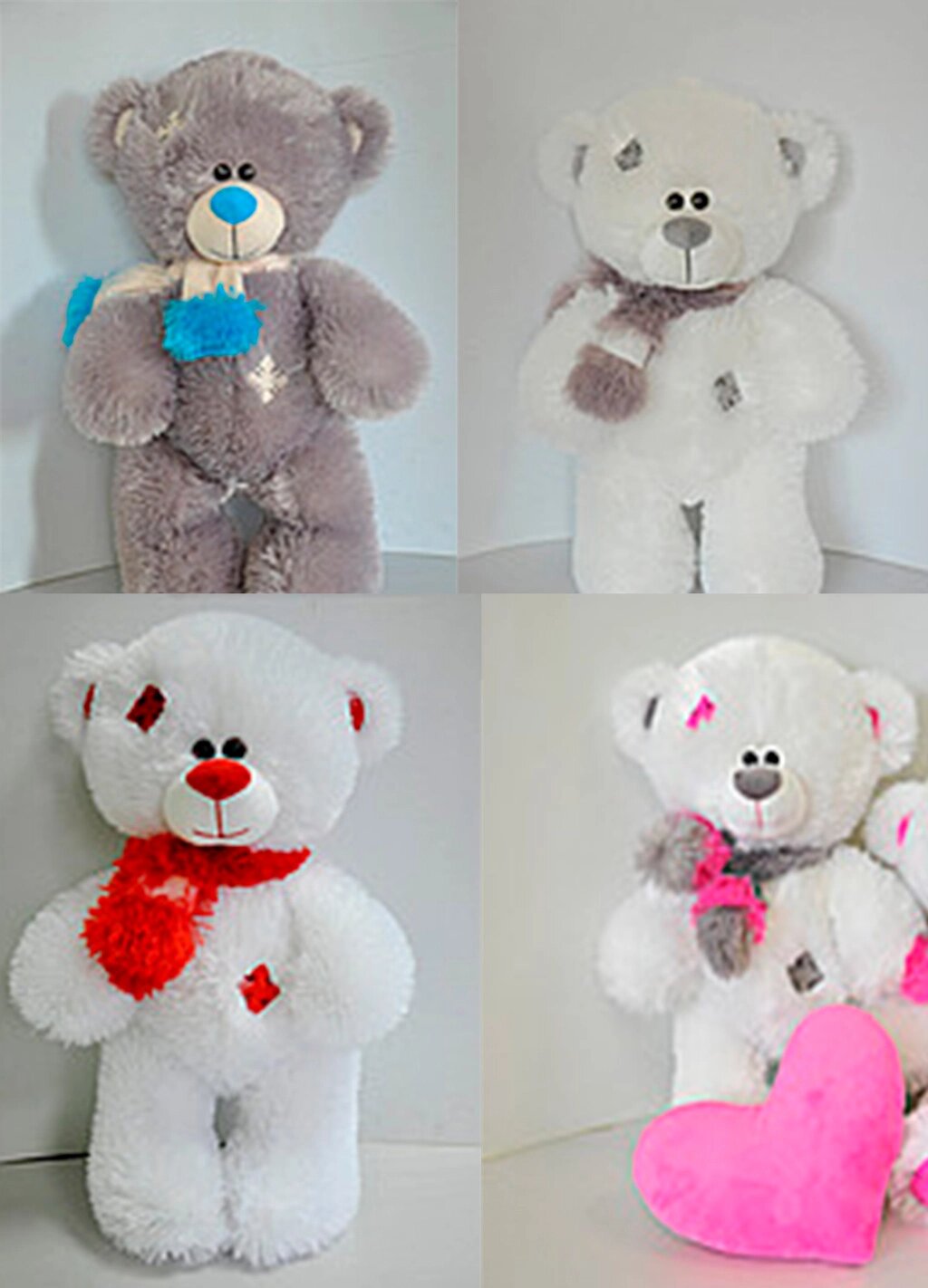 Ведмідь Тедді 49*29см, 6 кольорів від компанії Pavlusha Toys - фото 1