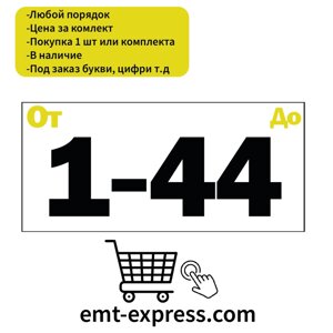 Вінілові наклейки для поштових шаф