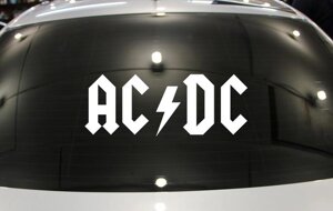 Наклейка AC DC