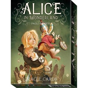 Карти Оракул Аліса в країні чудес - Alice in Wonderland Oracle Cards. Lo Scarabeo