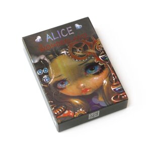 Карти Оракул Аліса в країні чудес голографія Alice wonderland Oracle holography