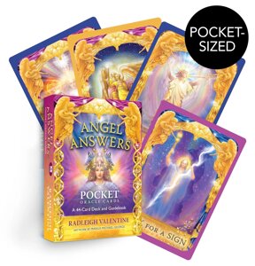 Карти Оракул відповідей Ангелів (кишеньковий варіант) - Angel Answers Oracle Cards (pocket)