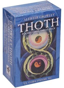 Карти Таро Aliester Crowley tarot Pocket swiss tarot deck/Таро ТОТА Алістер Кроулі (кишенькове швейцарське таро)