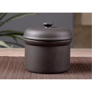 Варочний горщик для чаю "Прямий" Чорний 400мл.