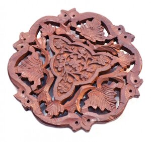 Підставка під гаряче із червоного дерева Коло