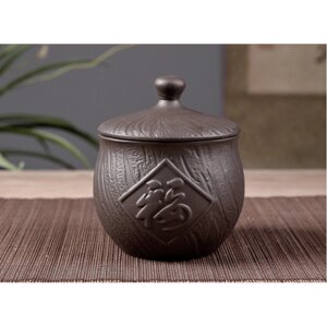 Варочний горщик для чаю "Удача" Чорний 400мл.