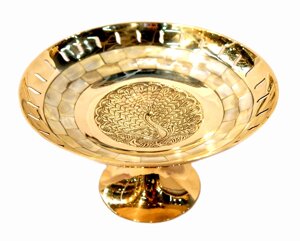 Тарілка для фруктів та десертів Павич середня