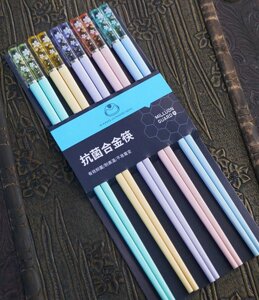 Палички для їжі "Цвітіння вишні" набір 5 пар Пластик