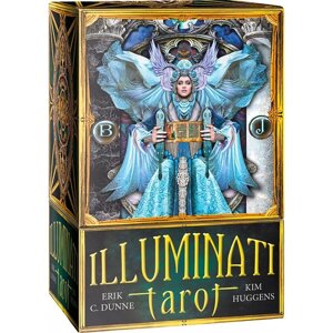 Карти Таро Ілюмінатів Безрамкове - Premium Illuminati Tarot. Lo Scarabeo