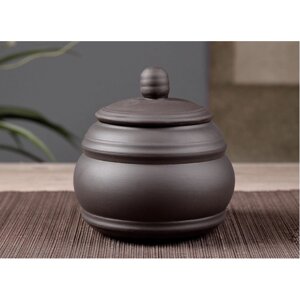 Варочний горщик для чаю "Бамбук" Чорний 500мл.