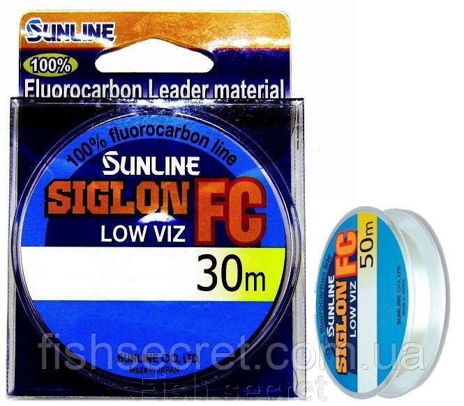 Флюорокарбон Sunline 30м від компанії Fish secret - фото 1