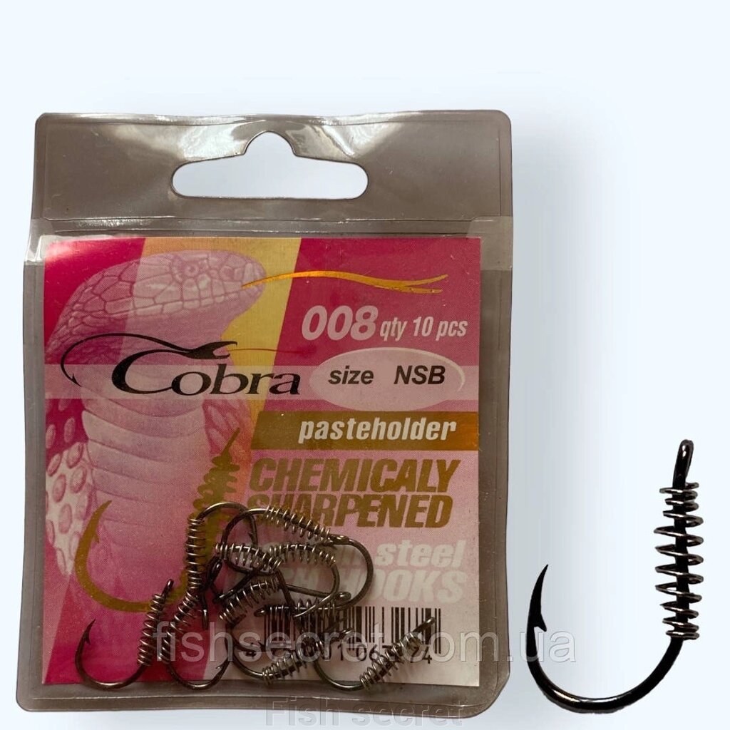 Гачки Cobra 008 від компанії Fish secret - фото 1