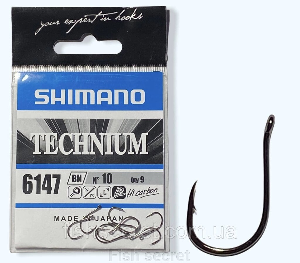 Гачки Shimano 6147 від компанії Fish secret - фото 1