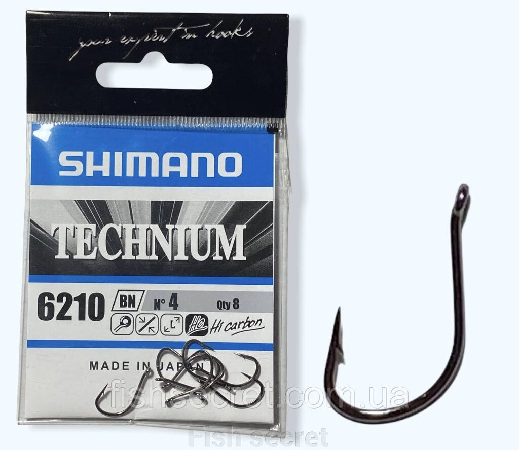 Гачки Shimano 6210 від компанії Fish secret - фото 1