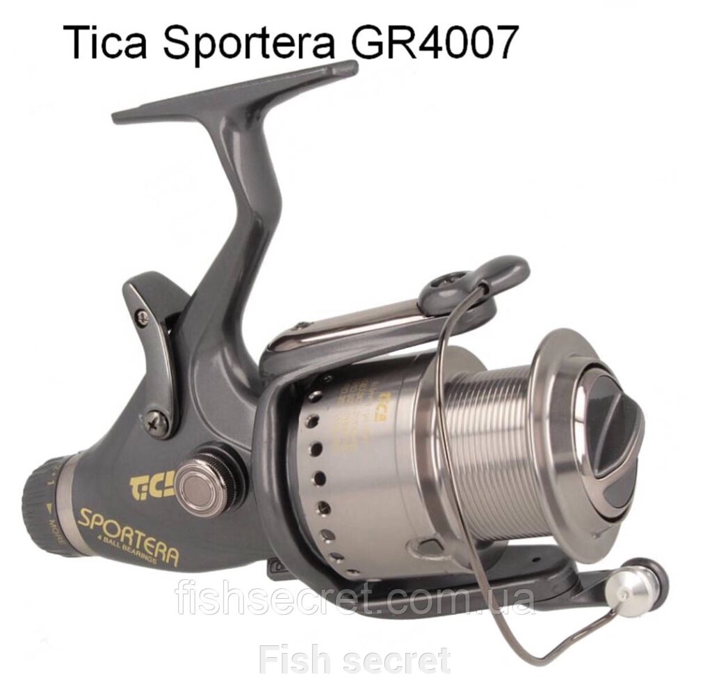 Котушка рибальська Tica Sportera GR4007 від компанії Fish secret - фото 1