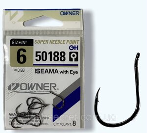 Гачки OWNER 50188 Iseama with Eye 6