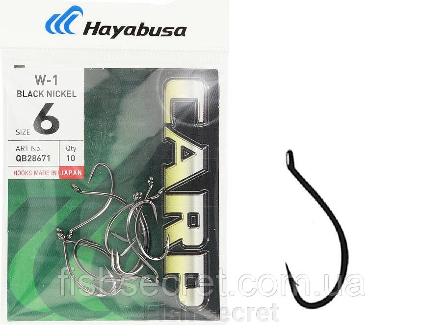 Крючок Hayabusa W-1 від компанії Fish secret - фото 1