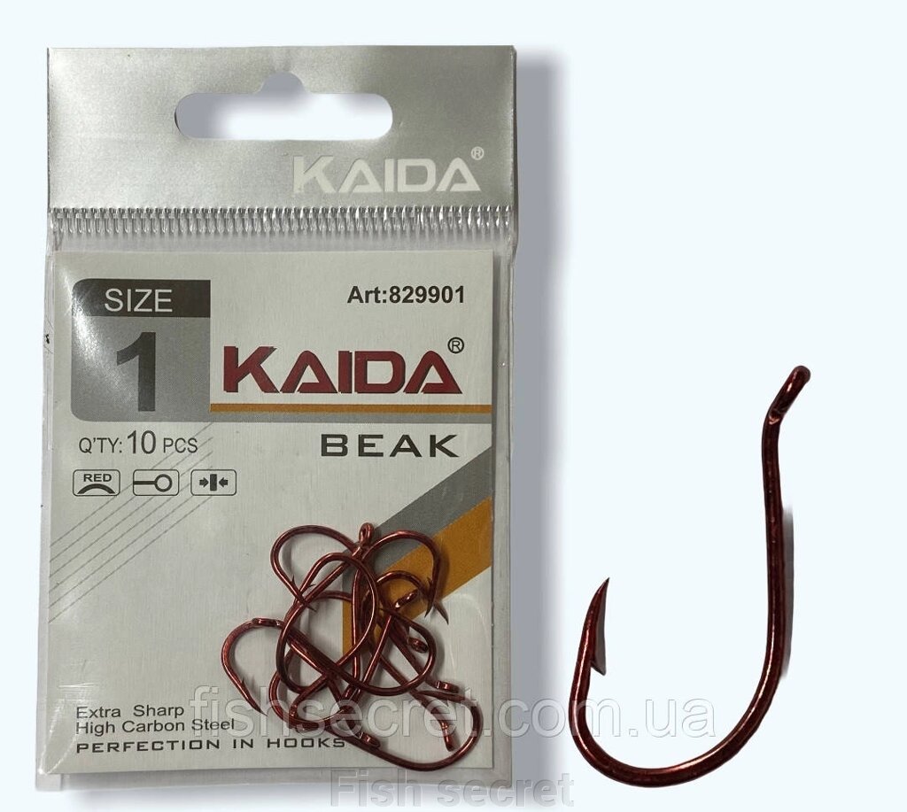Крючок Kaida BEAK від компанії Fish secret - фото 1