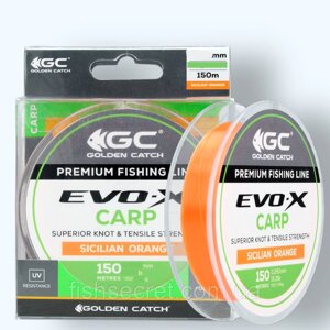 Леска GC Evo-X Carp Sicilian Orange 300, 0.410