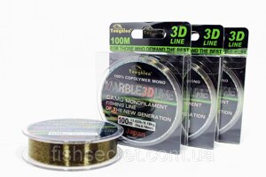 Рибальська волосінь MARBLE 3D line 100м 0.18