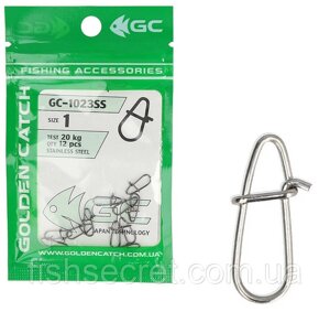 Застібка GC Wide Snap 1023SS в Одеській області от компании Fish secret