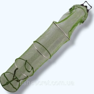 Садок для риби капроновий з ручкою Feima 130см.