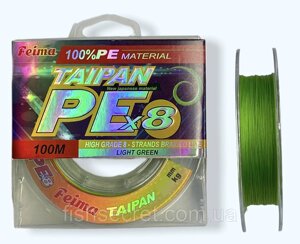 Риболовецький шнур Feima Taipan PE8 100 м. 0,16 в Одеській області от компании Fish secret