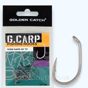 Гачок GC G. Carp Wide Gape 45° TF 2 в Одеській області от компании Fish secret