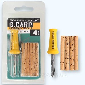 Свердло із пробковими паличками GC G. Carp Bait Drill & Corks Ф4 5см. в Одеській області от компании Fish secret