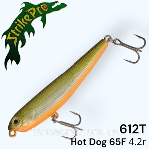 Воблер Strike Pro Hot Dog 65F