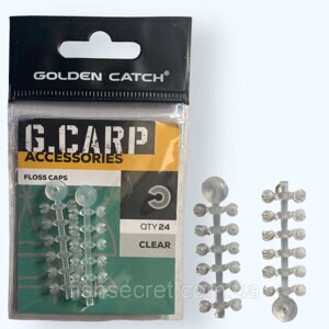 Стопор для нитки GC G. Carp Floss Caps (24шт) Clear