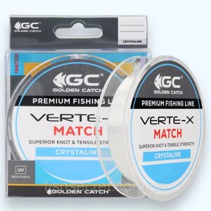 Волосінь GC Verte-X Match Crystaline 150м. 0.148мм. 2.6кг.